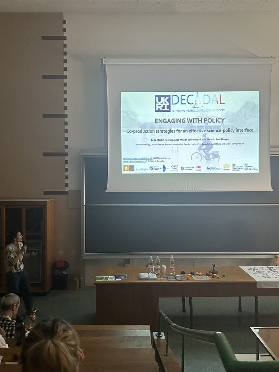 Great first day at <a href="/InquaRoma2023/">INQUARoma2023</a>. Our DECADAL team have shared some of our work! Our PDRA <a href="/DrPLincoln/">Paul Lincoln</a> showed the differences in age modelling techniques, and @CMartinPuertas has been showcasing her new illustrated children’s book, and introduced our policy co-production approach