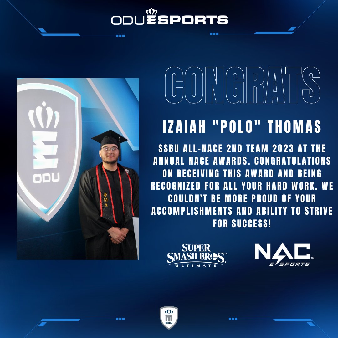 ODU_Esports's tweet photo. Shoutout to @PoloFromSova for this amazing accomplishment! https://t.co/wSYvMifeUb