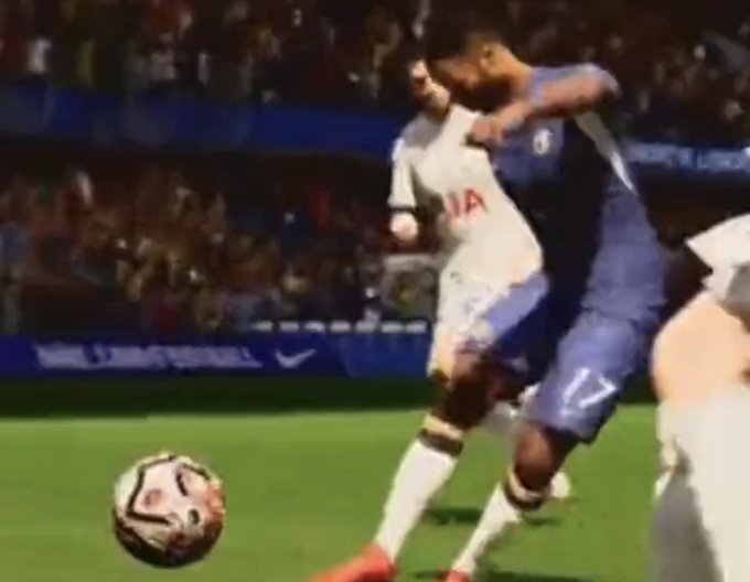 TrollFootball's tweet photo. It's always Tottenham that is conceding a goal in the new EA Sports FC 24 trailer https://t.co/y90lLLPi6J