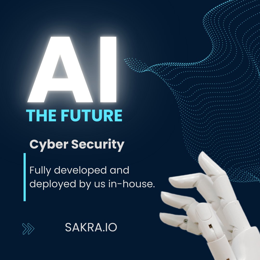 SakraIO's tweet image. We are arriving at the future of artificial intelligence. We are creating unbeatable real-time protection against cyber threats , you will feel like you have a personal defender for our data
#SecureWithAI #DataSafetyFirst