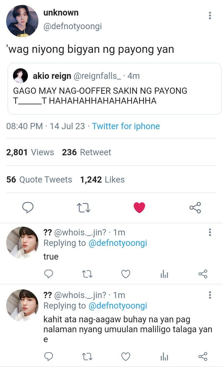 uimikoo's tweet photo. midnight rain - filo jikook au where

reign is the kind of person who enjoys being outside and never misses a rainy day.

he assumed that it was a regular sunny day of July. But then, out of nowhere, rain started to fall. 

there he met Iser; the man who offered him an umbrella https://t.co/3ejl392FfN