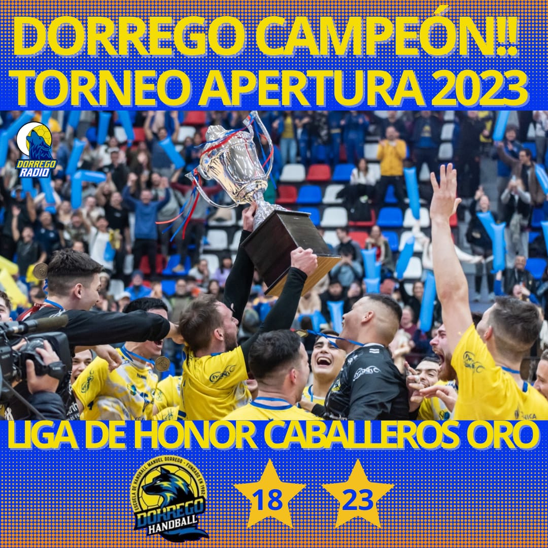 🏆Dorrego sumó la 2da ⭐ de la rama masculina, la 5ta en la totalidad del club. Los éxitos deportivos duran para siempre, así cómo el 8 de julio cuándo la LHD obtuvo su 1er campeonato en 2018, el 13 de julio de 2023 hay un nuevo recuerdo que será inolvidable.

📸 <a href="/FedericoSoler/">Peri Soler</a>