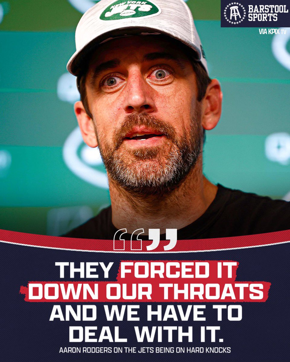 Barstool Sports on Twitter "Have the Jets already started to fall apart?"