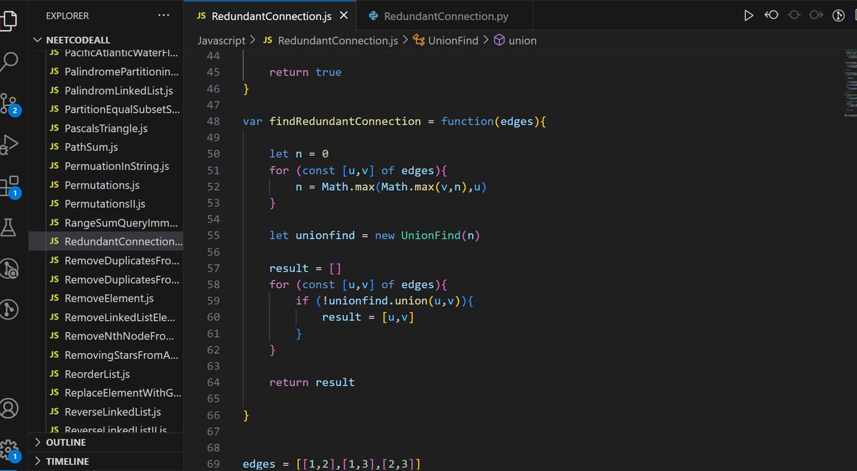 nithinchandranp's tweet photo. Daily Update Tweet: 
Day 187 of #100daysofcode @LearnWeb3DAO
1. Solved the problem Redundant connection(No. 684) Leetcode
https://t.co/VjNGkogaK4
2. AI Chatbot FPL ⌛️
Read about pandas, matplotlib, seaborn
Prediction of wins, clean sheets based on past xG's https://t.co/yu428CI8P1