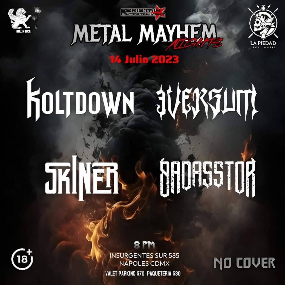 BBeat105's tweet photo. Eventos de este fin de semana:
14 jul
- #LaPiedadLiveMusic, #MetalMayhemNights, @koltdown. @BeristainEntmt
- #ForoElMictlán el #KeepItHorrid, #HorridSight, @Tranatopsy
15 jul
- #Shoah en #LaCantinaDelRock
- En #SLP, #EvilEntourage en #Bunker57
#StayBlast
#BlastBeat105 https://t.co/K20wdIqB8W