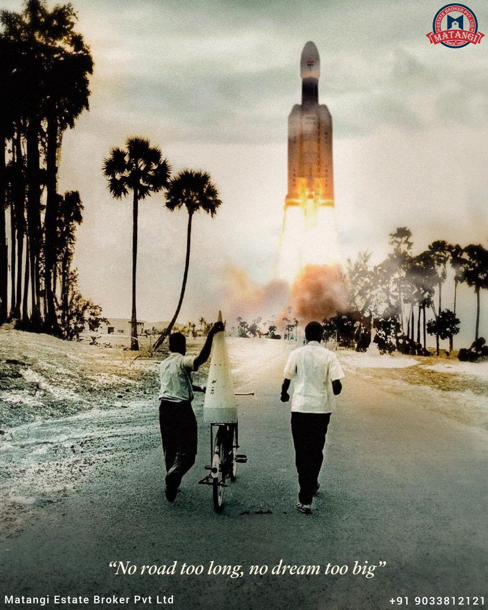 matangibroker's tweet photo. 🇮🇳Jai Hind🇮🇳
@isro 

#matangi #isro #chandrayaan3 #moon #india #sriharikota #space #rocket #PSLV #spacecraft #indian #realestate #realestatephotography #realestateproject #Ahmedabad #Mumbai #picoftheday https://t.co/Tz7jFxHKly