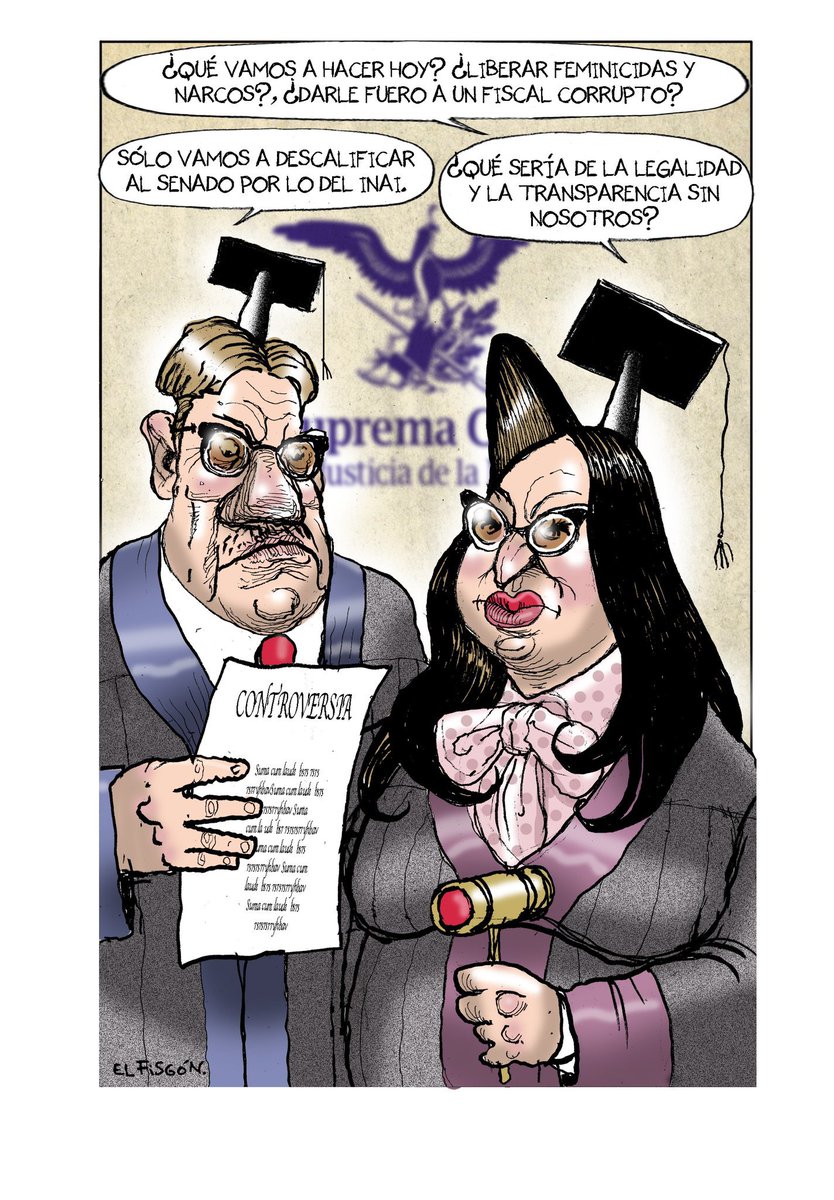 “Un día en la SCJN”
Cartón de <a href="/fisgonmonero/">Rafael Barajas</a>