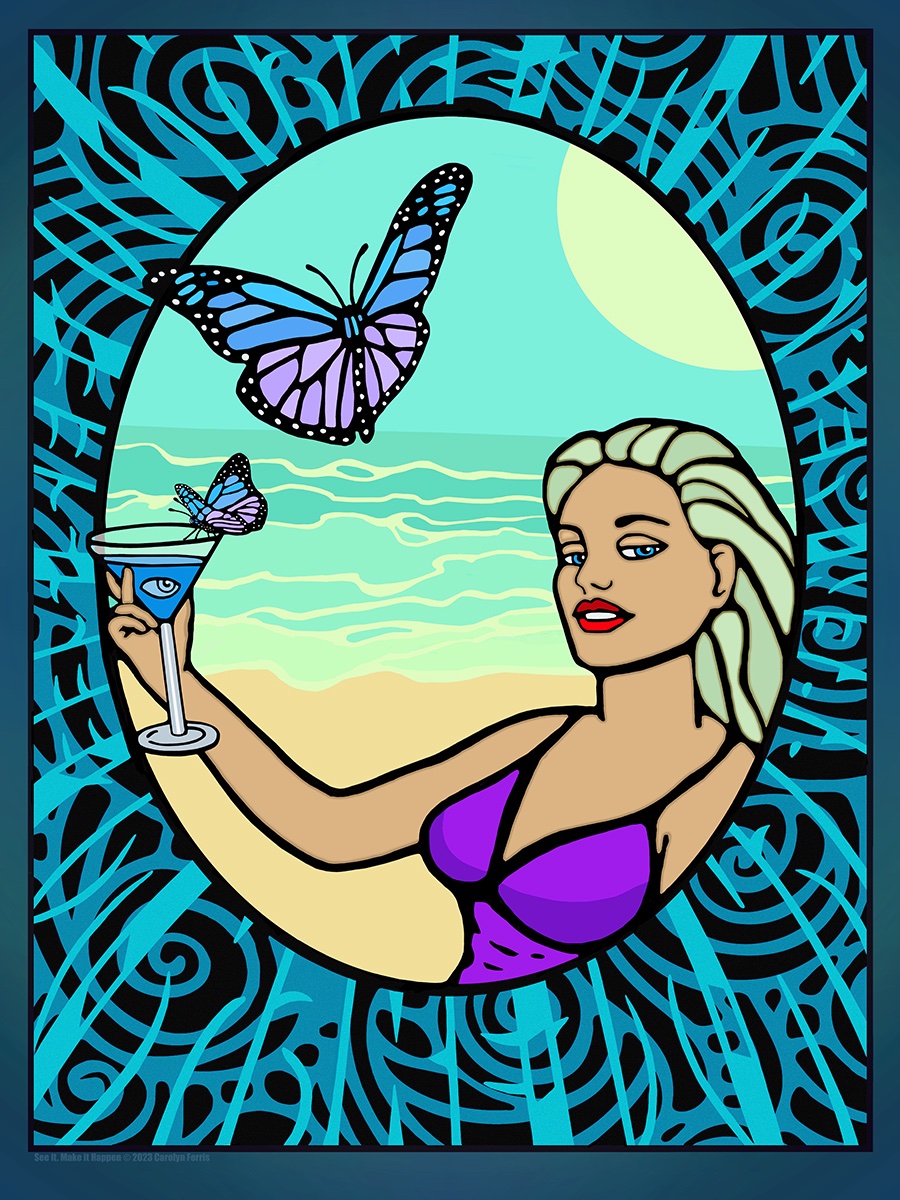 This one is: See it. Make it Happen. Hope to see you!Opening reception is tonight at Museum of Northern California Art, Fantastic Scenes in the Galaxy series and a display of my posters! <a href="/moonalice/">Roger McNamee</a> <a href="/trps/">trps</a> <a href="/MoonalicePoster/">Moonalice Posters</a>