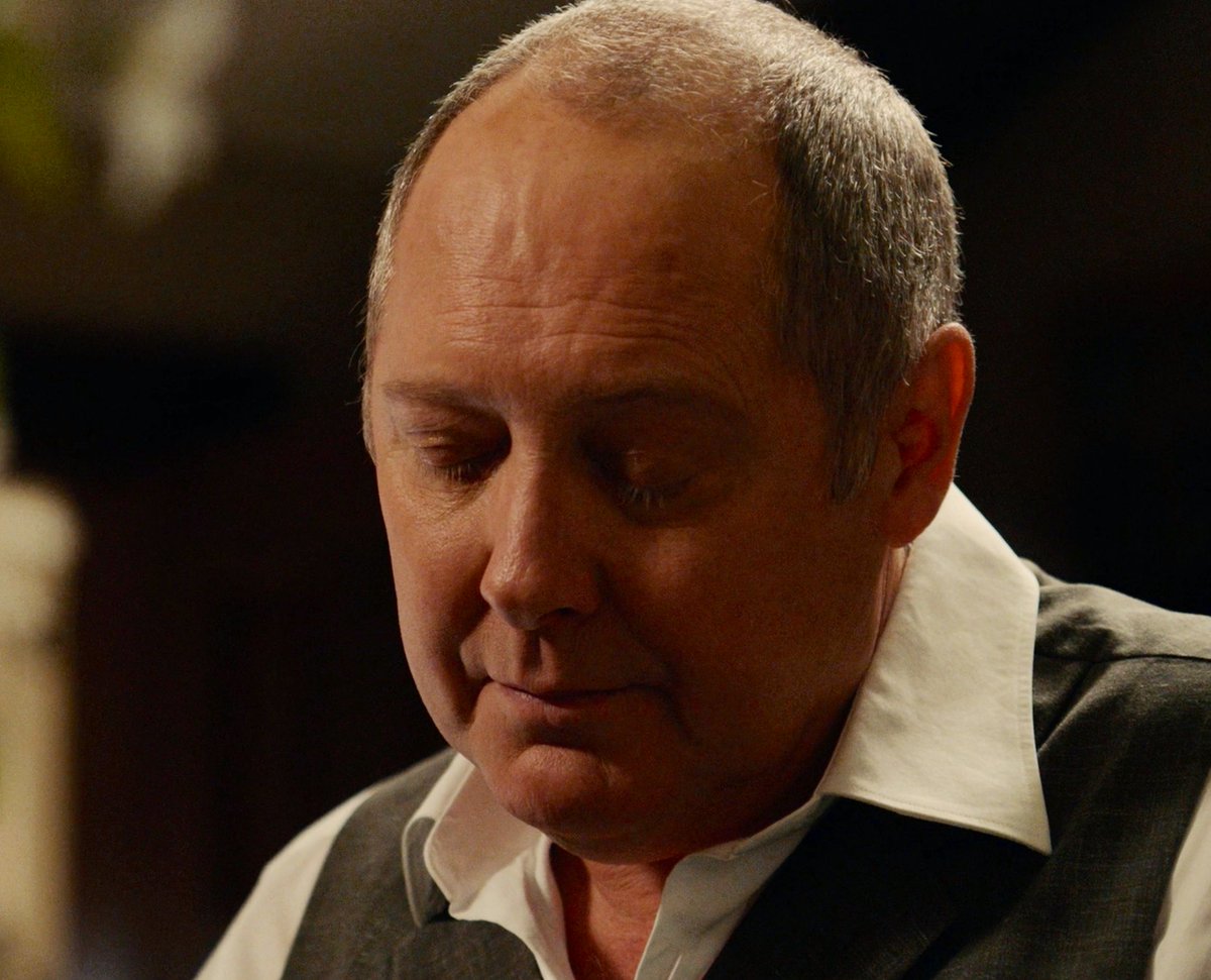 He knew his end was coming…..#TheBlacklist