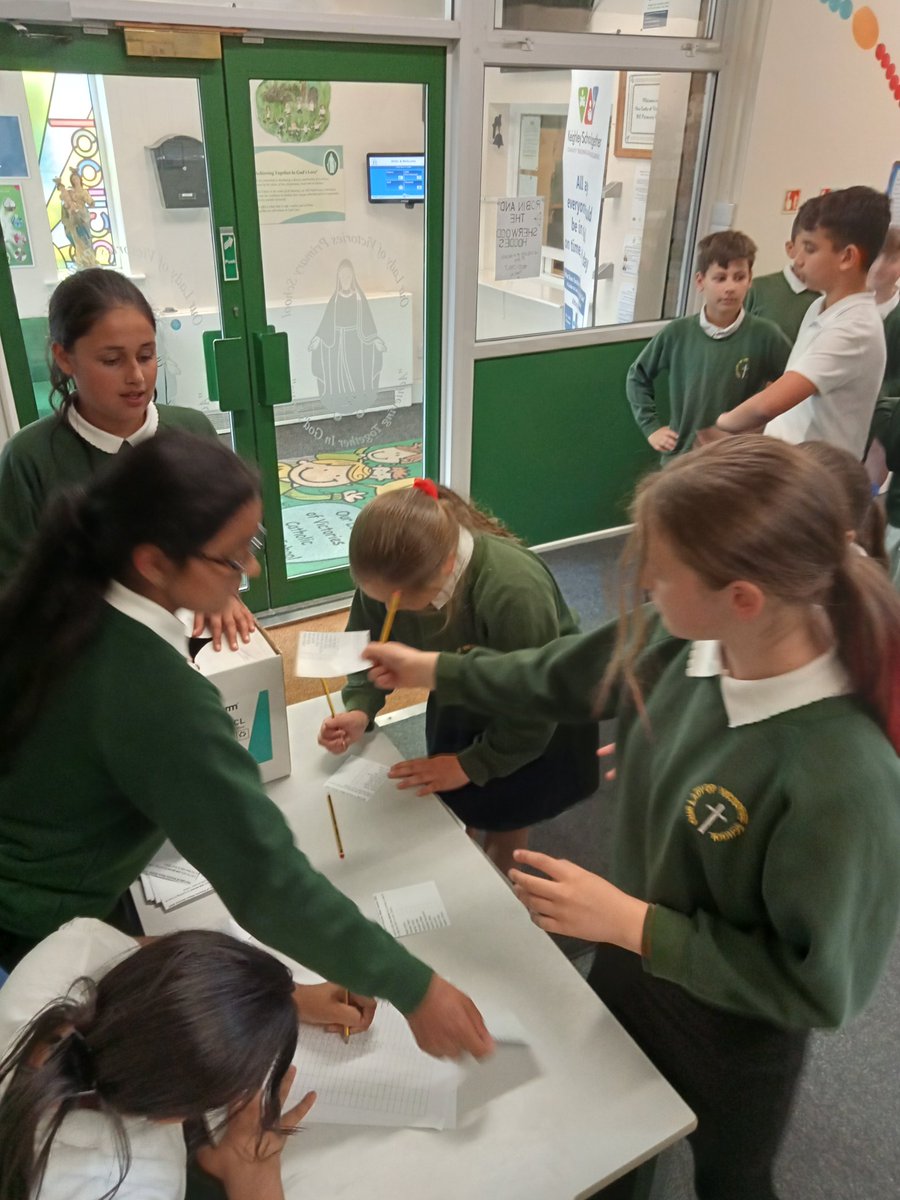 olvschool's tweet photo. OLV went to the polls today to elect our new school mayor for September! The polls will reopen again on Monday to allow Year 1 to cast their vote as they were on their trip to the seaside today! ๐ฌ๐ง๐ณ๏ธ @bcw_cat #olvdecides #unitedvalues https://t.co/exnL3LHU2J
