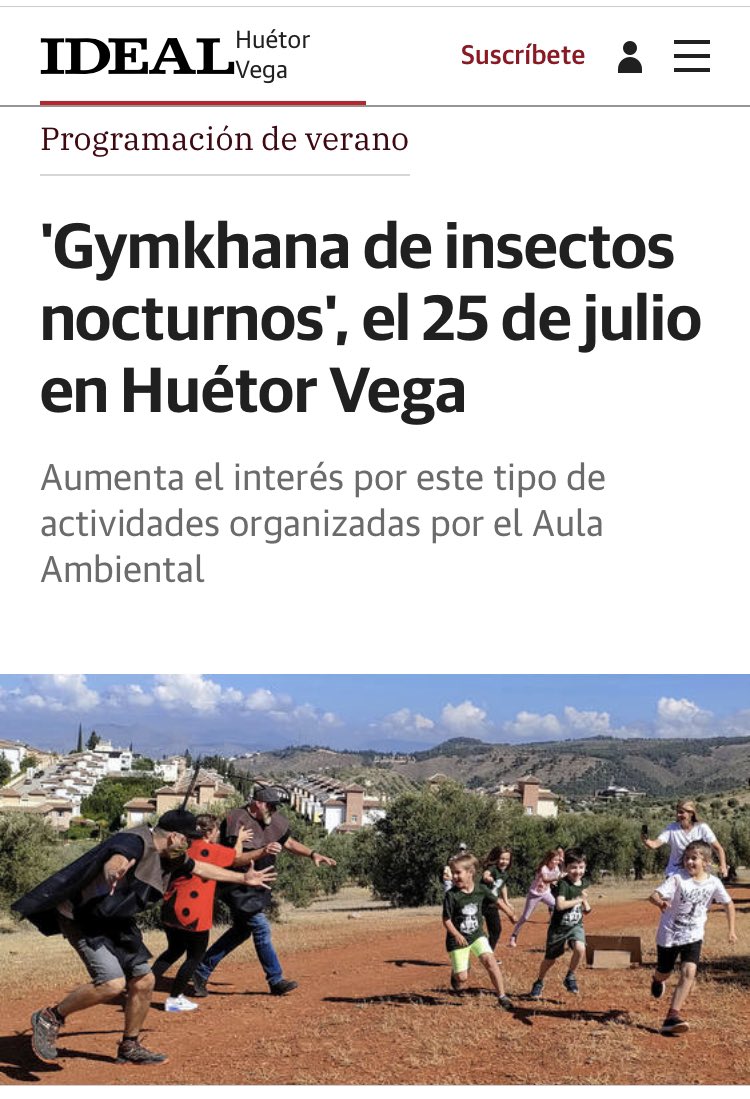 Nos vemos el día 25 a las 21h, será muy divertido, no te lo pierdas! Evento organizado por el <a href="/AytoHuetorVega/">Ayuntamiento de Huétor Vega</a> #educacionambiental en #huetorvega 📖tinyurl.com/3e8vjwt5