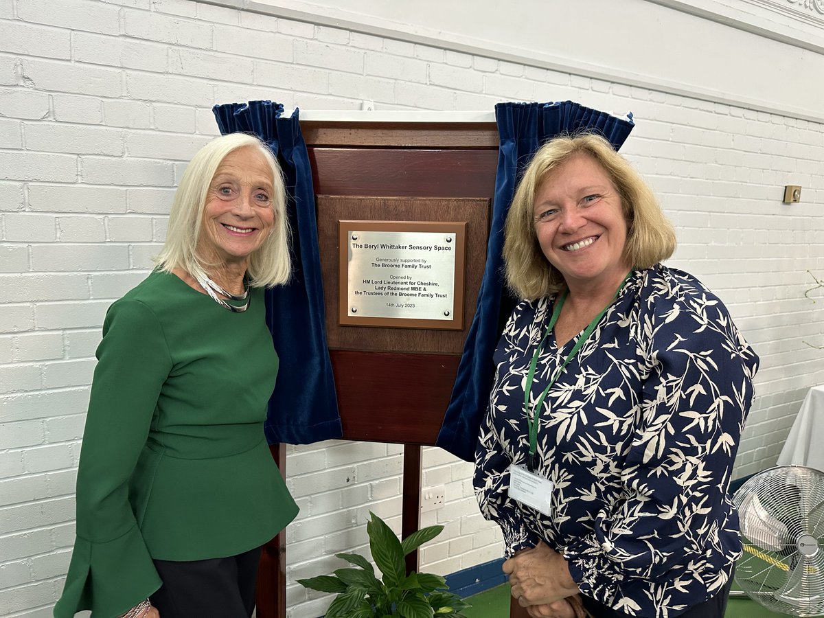 davidlewisorg's tweet photo. The Lord Lieutenant of Cheshire officially opened our new multi-sensory space for the people we support.  Great performances from our college and JD’s team too! #DavidLewis #Cheshire #MultiSensorySpace https://t.co/lyWLgcA6my