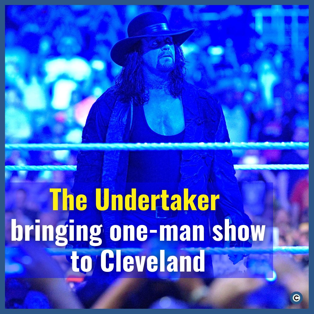 clevelanddotcom's tweet photo. 💀⭐The legendary Undertaker is stepping into the ring with Cleveland to share never-before-heard stories from his career in an intimate setting. Tickets go on sale Friday, July. Learn more: https://t.co/MuVG6rxThE
Photo: AP https://t.co/JQyrhMs7Xu