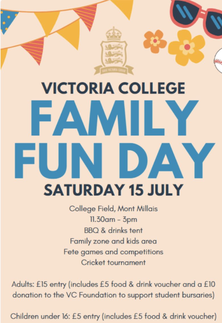 Team for the OV Family Fun Day tomorrow. Please try come and support the boys and raise some money for a good cause. You can buy tickets by clicking the link below:

ticketsource.co.uk/victoriacolleg…