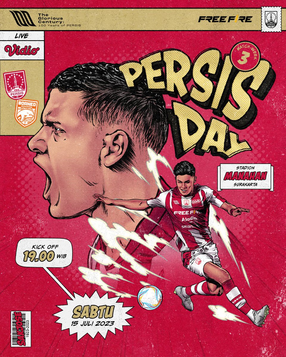 persisofficial's tweet photo. 𝐎𝐮𝐫 𝐡𝐨𝐦𝐞 𝐠𝐚𝐦𝐞 𝐚𝐰𝐚𝐢𝐭𝐬! 🕖🏟

Let's defend our Manahan with pride, go Sambernyawa! 🔴💯

#PERSISDAY
#FreeFirexPERSIS
#LaskarSambernyawa https://t.co/X86zcCMw94