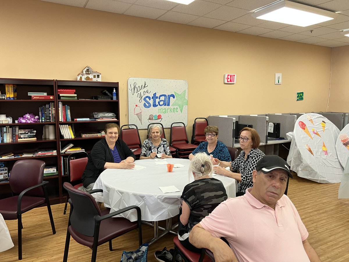 BostonABCD's tweet photo. I scream, you scream, we all scream for ice cream! 🍨 Seniors at the ABCD North End/West End NSC cooled down with ice cream on one of the hottest days of the summer so far.

Thank you, @shaws (Star Market) at the Hub on Causeway, for a sweet treat on a sweltering afternoon! https://t.co/HUgpsZQrXH