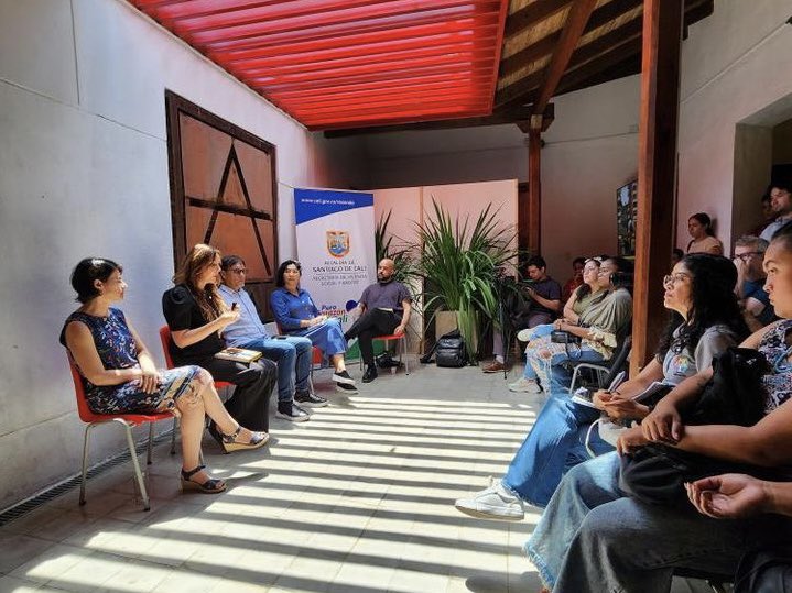 viscontigabriel's tweet photo. #LaCiudadFueraDelMapa

Ayer se realizó el tercer conversatorio en el marco del debate público sobre #MejoramientoIntegralDelHábitat que estamos promoviendo en el @PopuLabCali 

Un debate desde y para la ciudad de Cali.

Agradecido. https://t.co/joeCPwCDt8