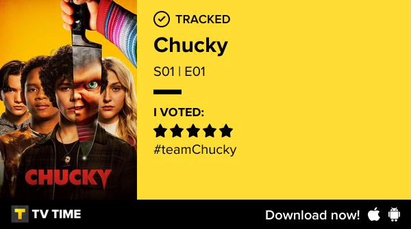 liddell_alien's tweet photo. I've just watched episode S01 | E01 of Chucky! #childsplaythetvseries  https://t.co/uukpZawk3k #tvtime https://t.co/Aq2AerBDUD