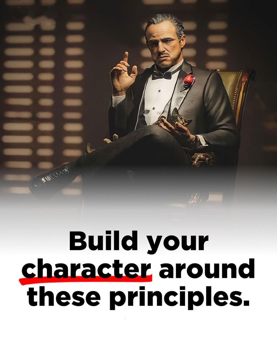 thesigmamindset's tweet photo. BUILD YOUR CHARACTER AROUND THESE PRINCIPLES: https://t.co/g1FdJAhAcf