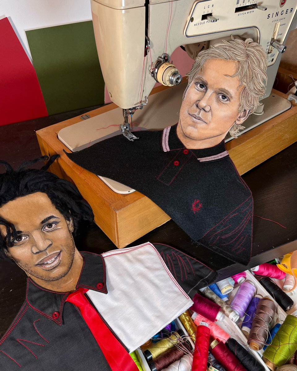 Jane Sanders (@janesandersart) on Twitter photo JUST STITCHING SOME CLOTHES FOR DAVE WAKELING ON MY SEWING MACHINE, WHILE THE FINISHED STITCHED RANKING ROGER WATCHES ON! <a href="/dave_wakeling/">dave wakeling</a> <a href="/TheEnglishBeat/">The English Beat</a> <a href="/TheBeat/">The Beat Featuring Ranking Jnr</a> <a href="/singersewinguk/">singersewinguk</a> <a href="/RankingRoger/">Ranking Roger</a> JUST STITCHING SOME CLOTHES FOR DAVE WAKELING ON MY SEWING MACHINE, WHILE THE FINISHED STITCHED RANKING ROGER WATCHES ON! <a href="/dave_wakeling/">dave wakeling</a> <a href="/TheEnglishBeat/">The English Beat</a> <a href="/TheBeat/">The Beat Featuring Ranking Jnr</a> <a href="/singersewinguk/">singersewinguk</a> <a href="/RankingRoger/">Ranking Roger</a>