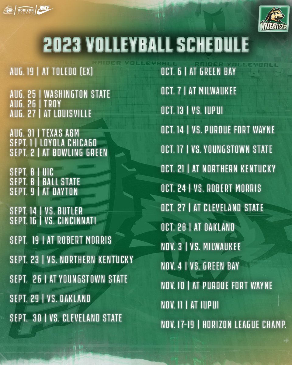 Wright State Volleyball tweet media