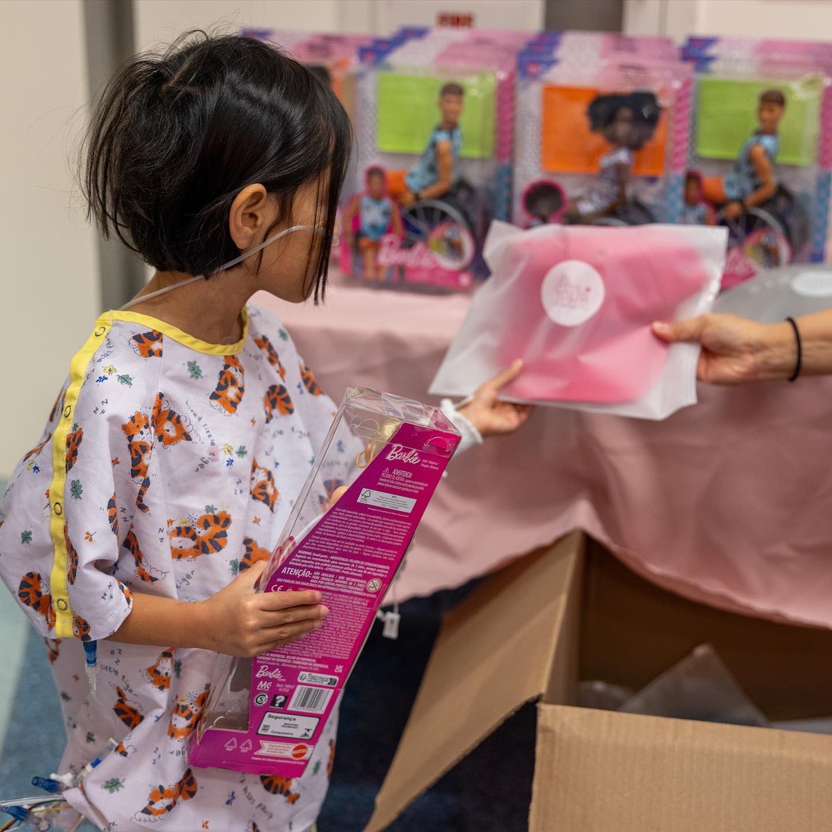 Yesterday was a @barbie daydream at <a href="/chocchildrens/">CHOC</a>! 💕 

Thanks to our partners @mattel and @ryanfoundation, we were able to throw a Barbie™ themed celebration for the children and their families. Thank you so much for your support!