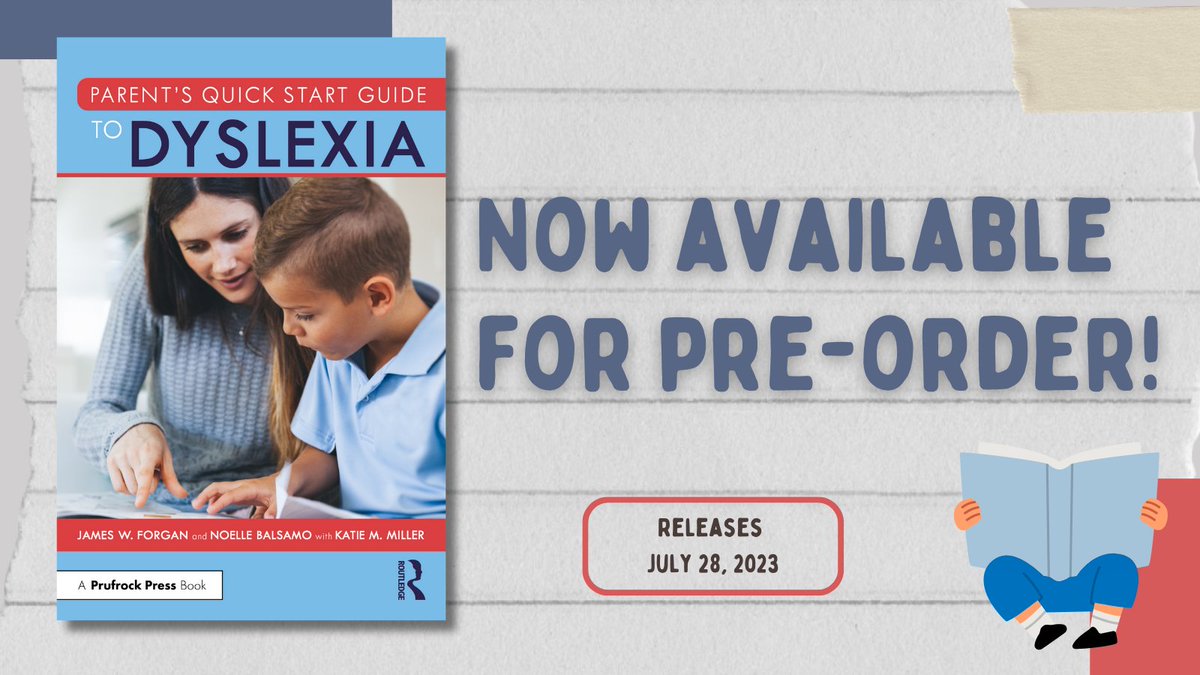 Prufrock Press (@prufrockpress) on Twitter photo 🚨Coming soon: Straightforward, accessible, and evidence-based, this book is a go-to resource for caregivers parenting a child with dyslexia. Pre-order now at routledge.com/Parents-Quick-… 🚨Coming soon: Straightforward, accessible, and evidence-based, this book is a go-to resource for caregivers parenting a child with dyslexia. Pre-order now at routledge.com/Parents-Quick-…
