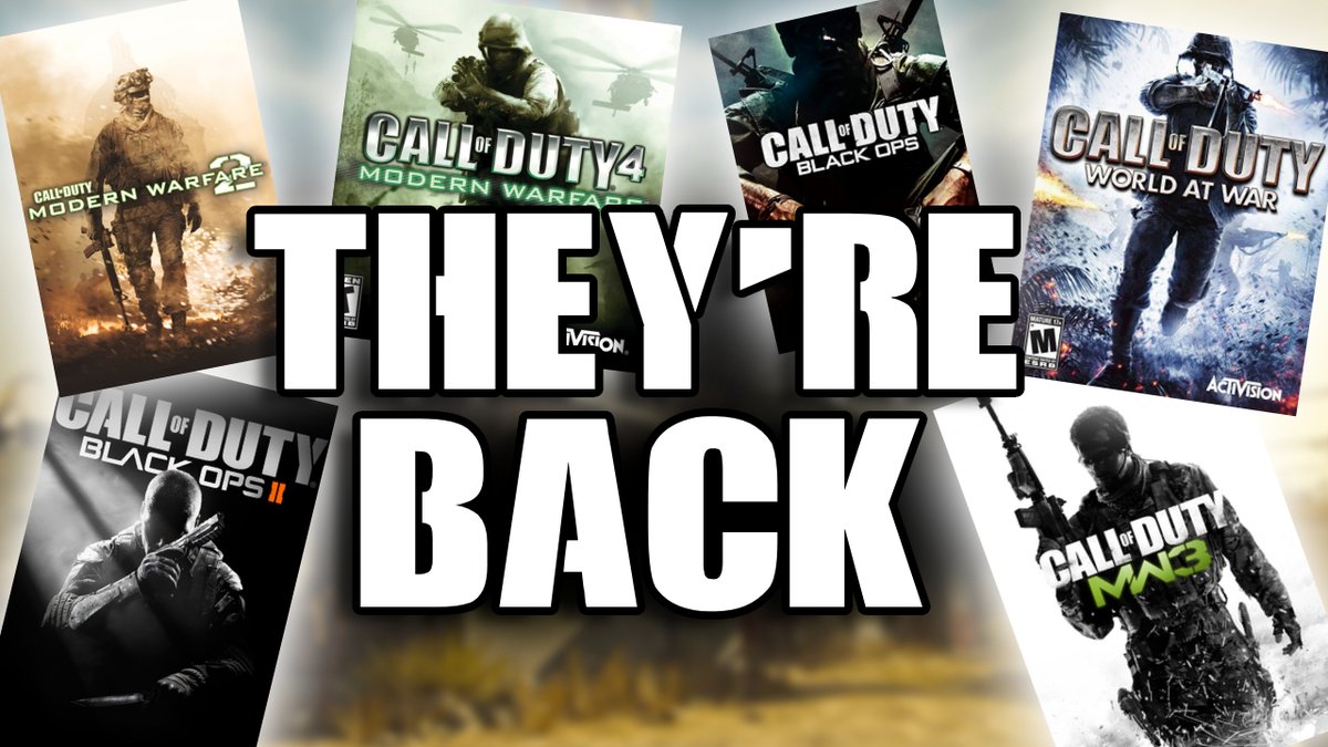 keliikai's tweet photo. the OG Call of Duty's are FIXED! 🎉

🎥https://t.co/WaPNYeCMbS
🎥https://t.co/WaPNYeCMbS
🎥https://t.co/WaPNYeCMbS

#commentary #callofduty #cod #youtube #youtubegaming #contentcreator #youtuber https://t.co/5U8qDGxORa