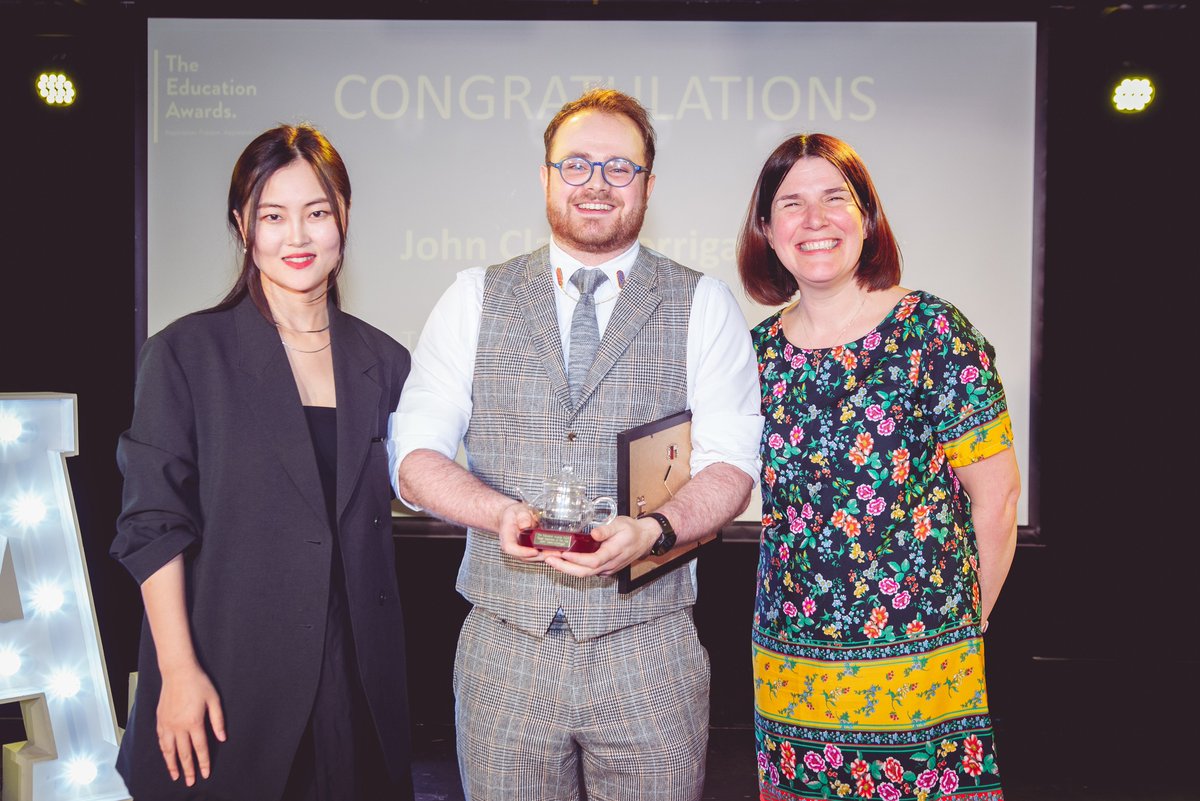 Inspiring young minds in our students and encouraging them in their development. The students nominated Jack in the <a href="/NewcastleSU/">NUSU</a> The Education Awards (TEAs) where he won Taught Supervisor of the year for his use of see one, do one, teach one. Well done son!!