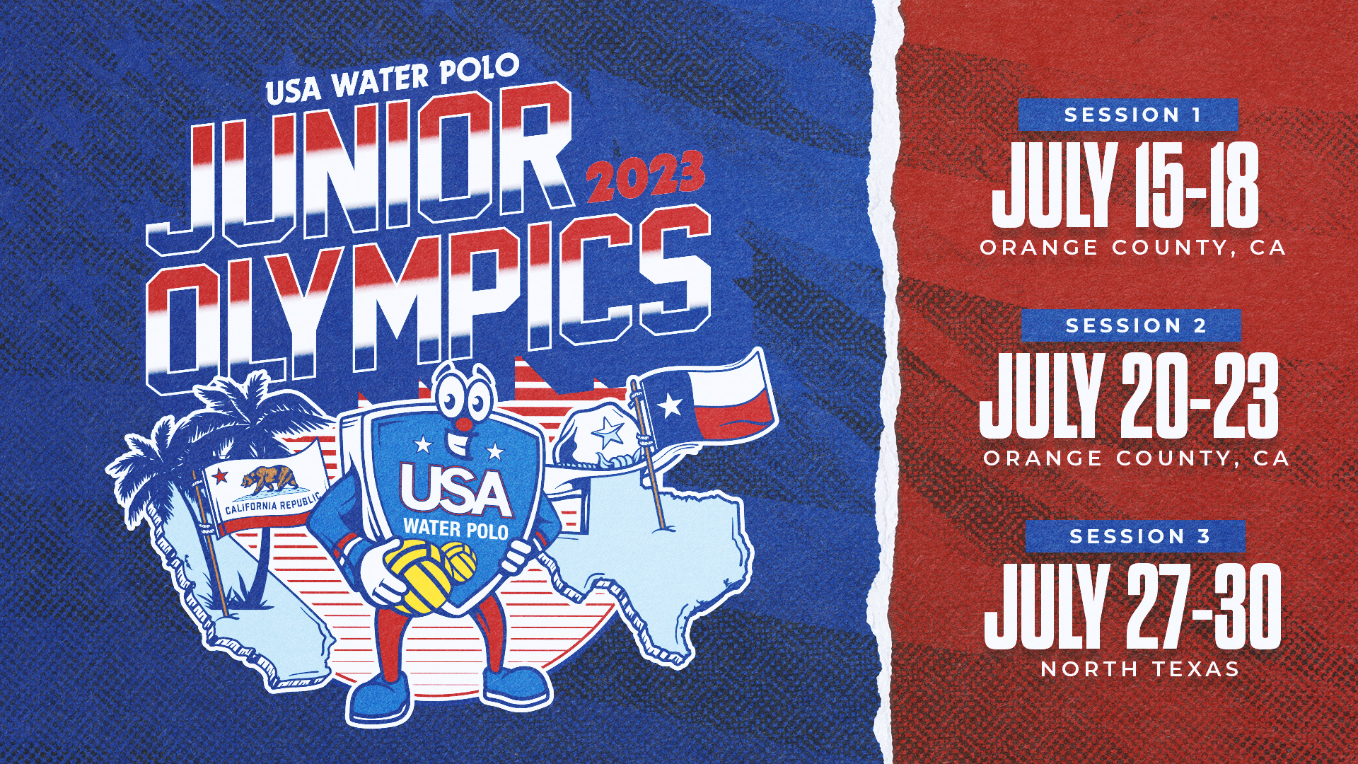 USA Water Polo on Twitter "The 2023 Junior Olympics have arrived! We