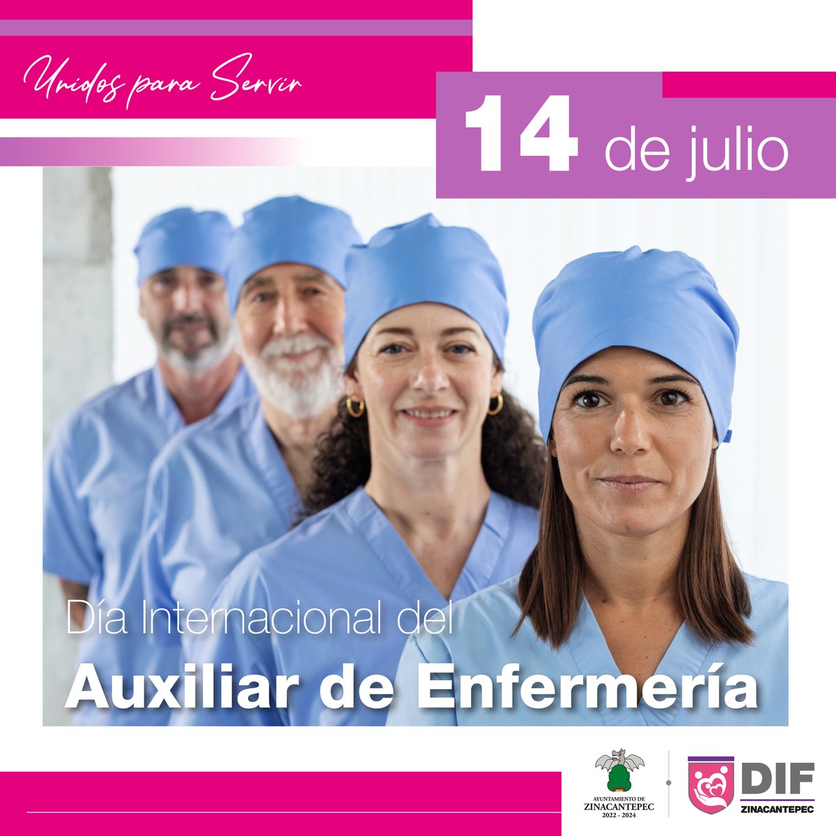 DIF_Zina's tweet photo. Hoy celebramos el Día Internacional del Auxiliar de Enfermería, esos héroes y heroínas de la salud que brindan cuidado y apoyo invaluable a los pacientes. Su dedicación, compromiso y empatía son fundamentales en la atención médica. https://t.co/L5PIfvNwUR