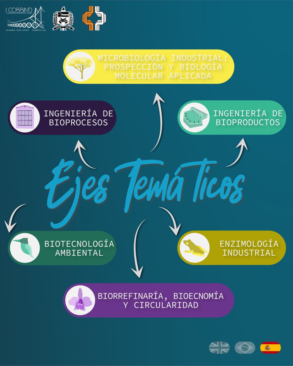 primeirocobbind's tweet photo. 🇬🇧 👨🔬🔬Check out the Topics of I COBBIND!
🇧🇷 👨🔬🔬 Conheça os Eixos Temáticas do I COBBIND!
🇪🇸 👨🔬🔬 Conoce los Ejes Temáticos del I COBBIND!

📷 https://t.co/H1ksRlU2aU https://t.co/GtkCJ9pm2e