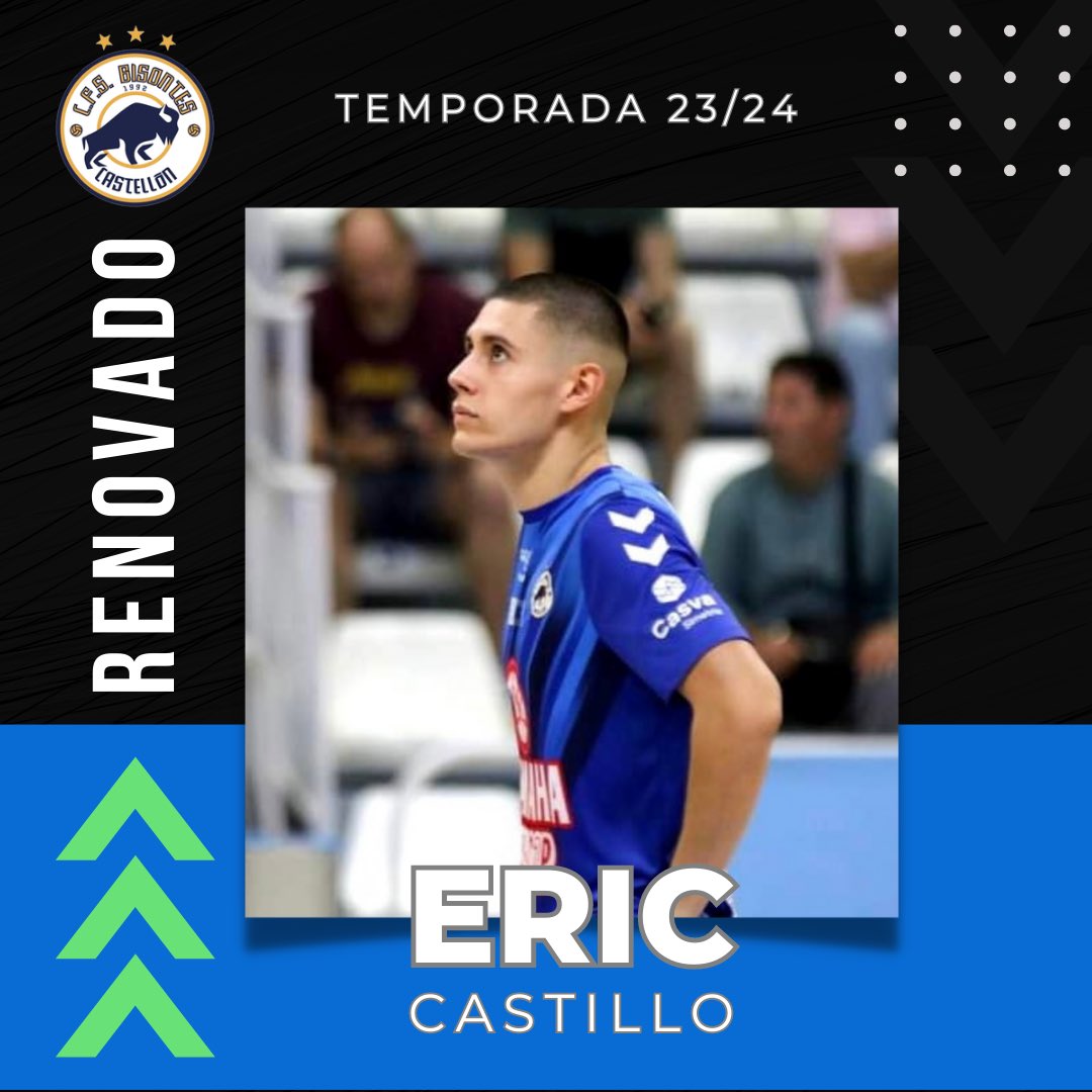 noticies_d's tweet photo. BISONTES CASTELLÓN FUTBOL SALA// Eric Castillo renova al Bisontes Castellón Futbol Sala
https://t.co/E6FgnQzs1I
#EricCastillo @BisontesFS #futbolsala #noticies https://t.co/1wlEfEGftQ