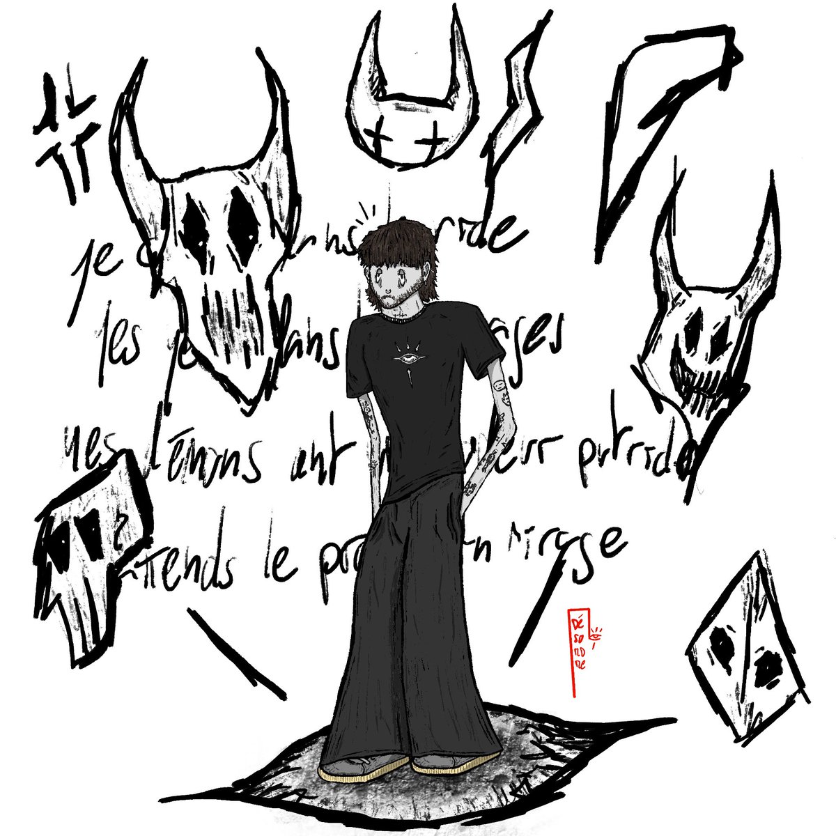 des0rdrett's tweet photo. @ItsNameJr jteste un nouveau format avec du texte et couleur depuis peu sinon j’reste en n&amp;b https://t.co/TexBUI4Mkd