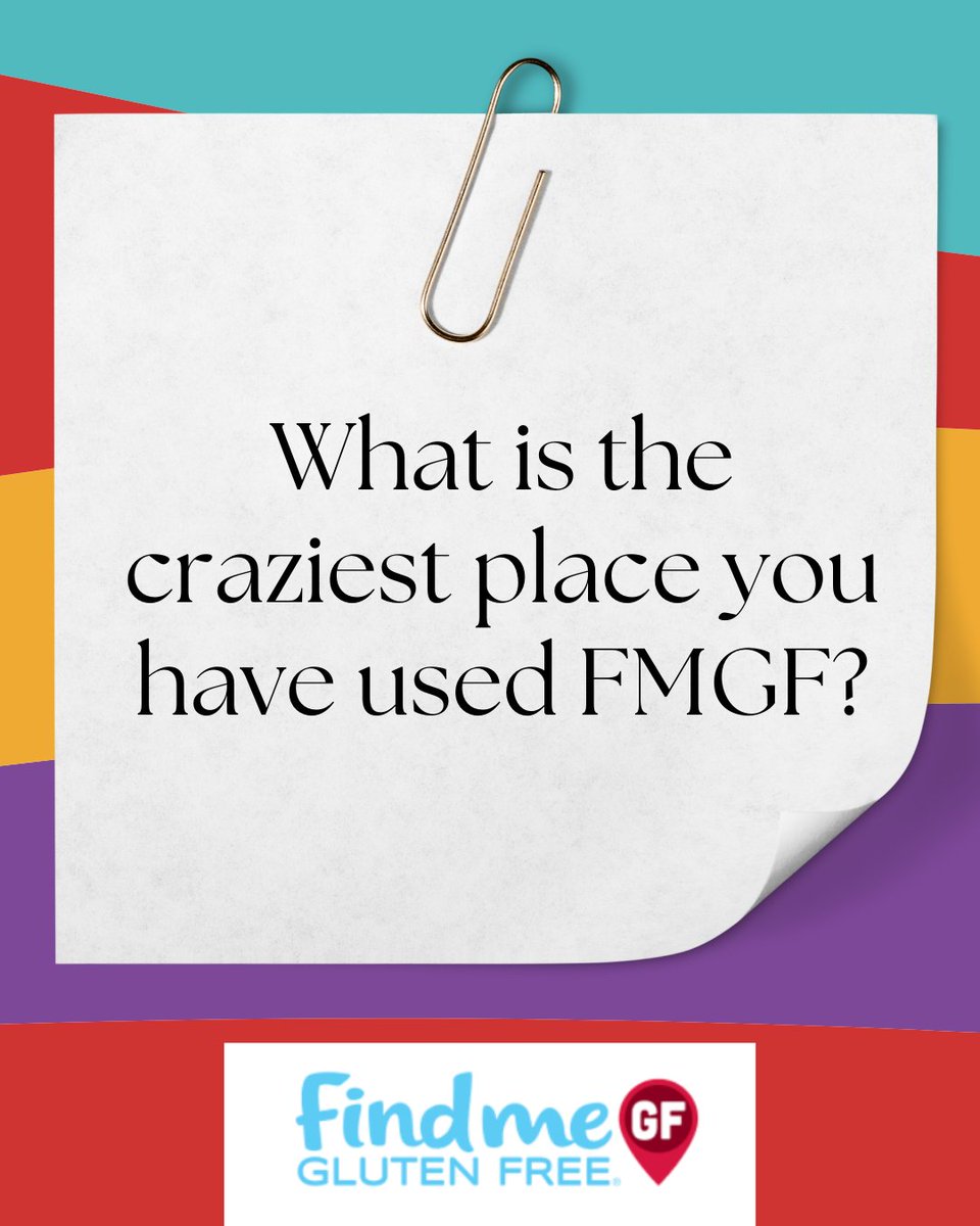 We have all used Find Me Gluten Free on vacation or while traveling for work. What is the craziest place you have used the app? A tiny city, remote island, airport? #findmeglutenfree