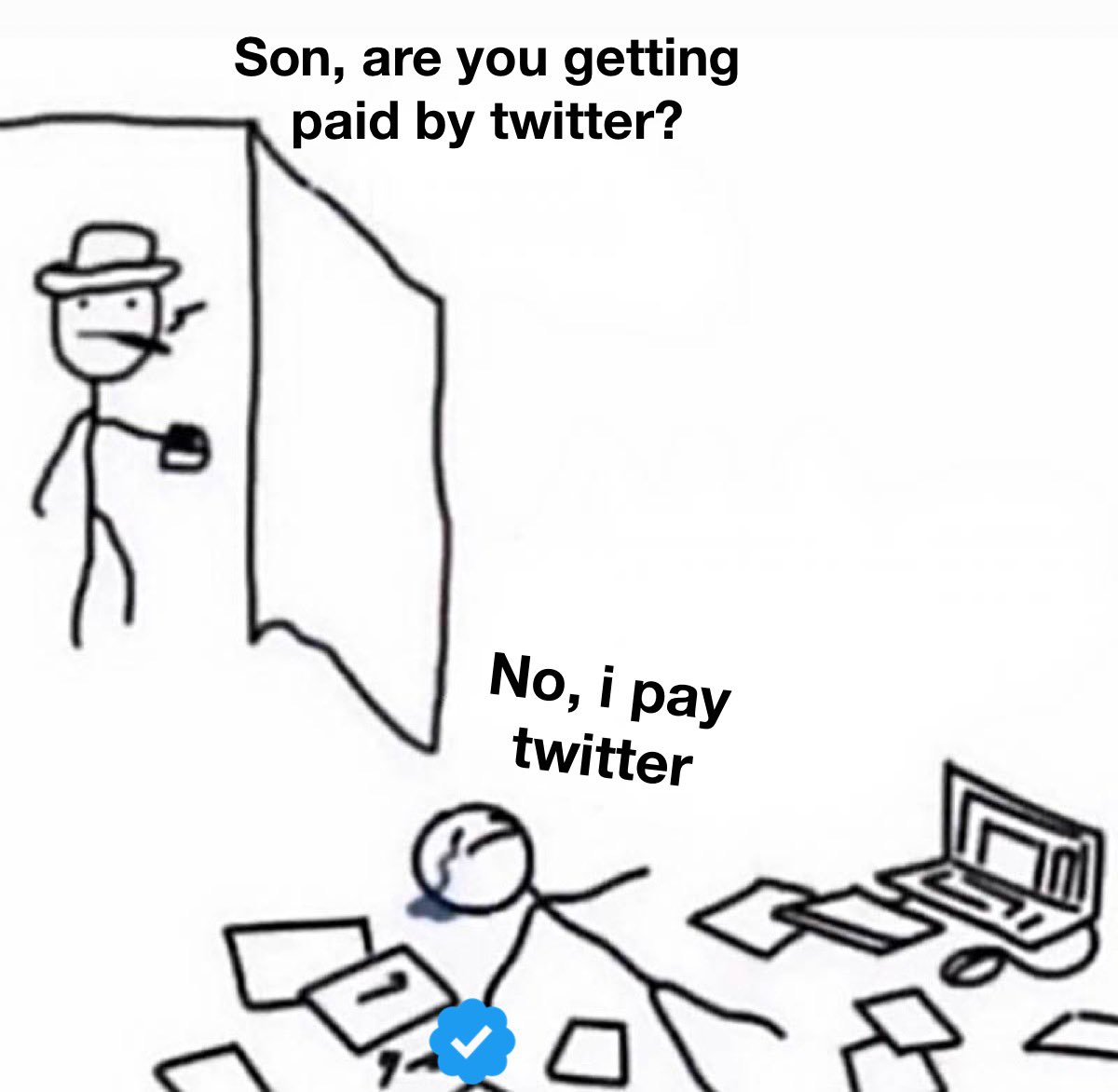 some influencers are getting paid to tweet. 

And I’m still paying to tweet.