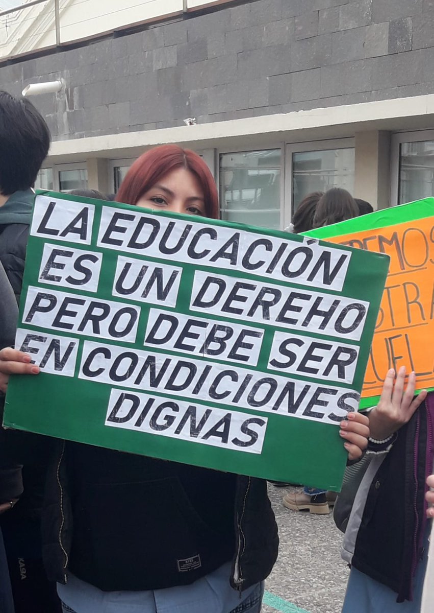 AtechRegSur's tweet photo. #AtechSur| Información
La lucha por la defensa de la educación pública es todos los dias
Acompañamos desde Atech Regional Sur los reclamos de la comunidad educativa de Biología Marina. Por urgente solución al problema edilicio. https://t.co/4Q63iByFtb