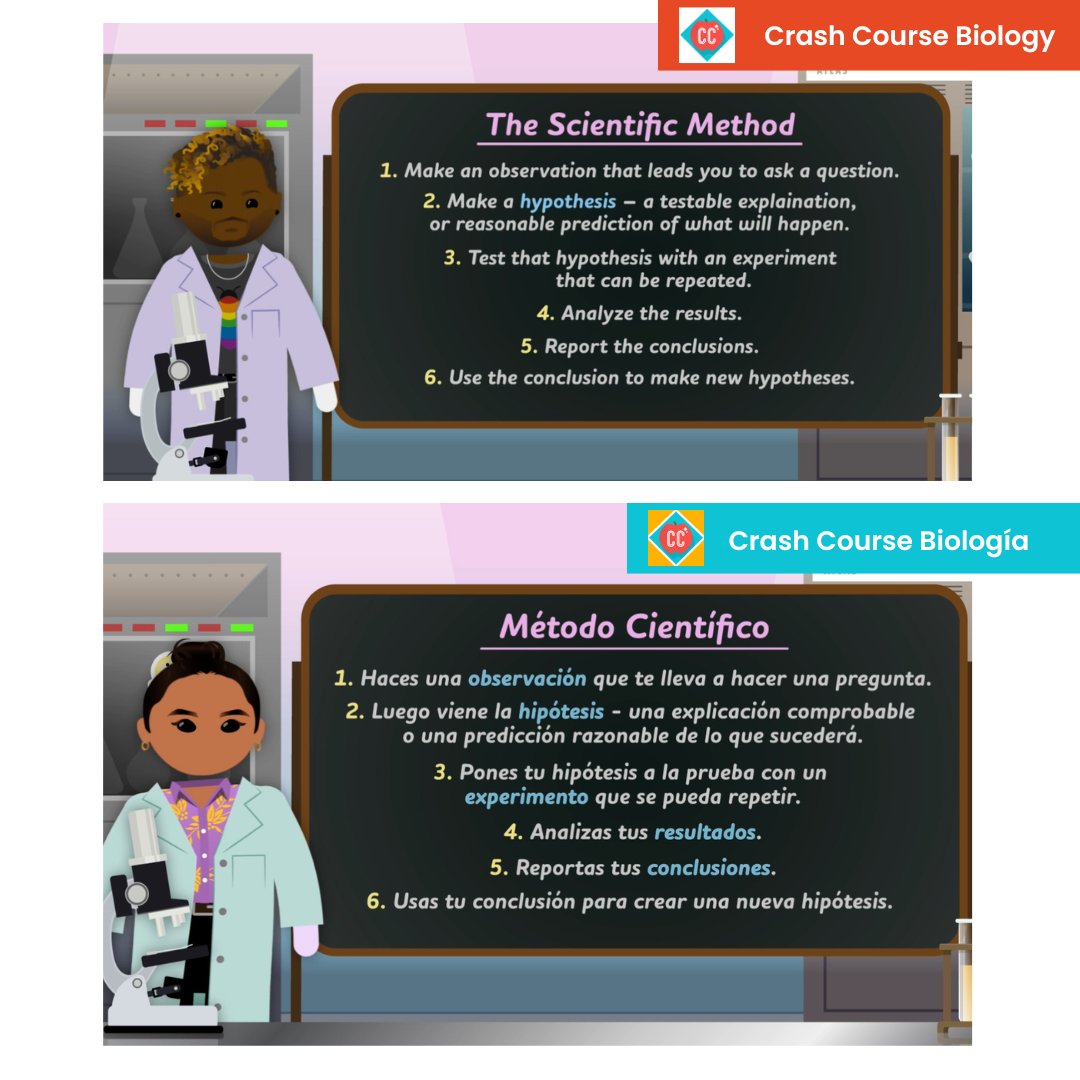 Scientific Method Spanish / El metodo cientifico