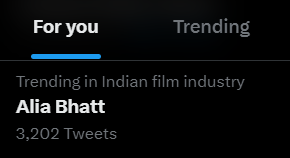 AliaCluster's tweet photo. alia bhatt is trending for this, as she should!! https://t.co/G9SUAzVh0k