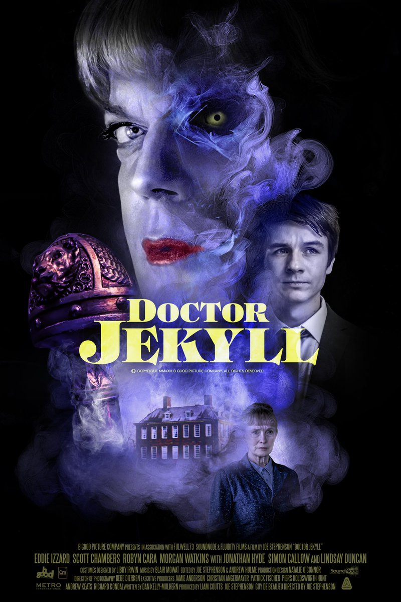 Doctor Jekyll premiers @FrightFest on August 25th in the Superscreen. See you there!