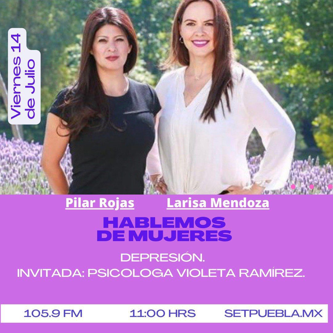 hablemos_puebla's tweet photo. Feliz viernes😊
📝Tema del día: Depresión.
Escúchalo ahora a través de #SETRadio
105.9 FM 📟🎙📻
#SETRadio https://t.co/zTNUAk0WiM