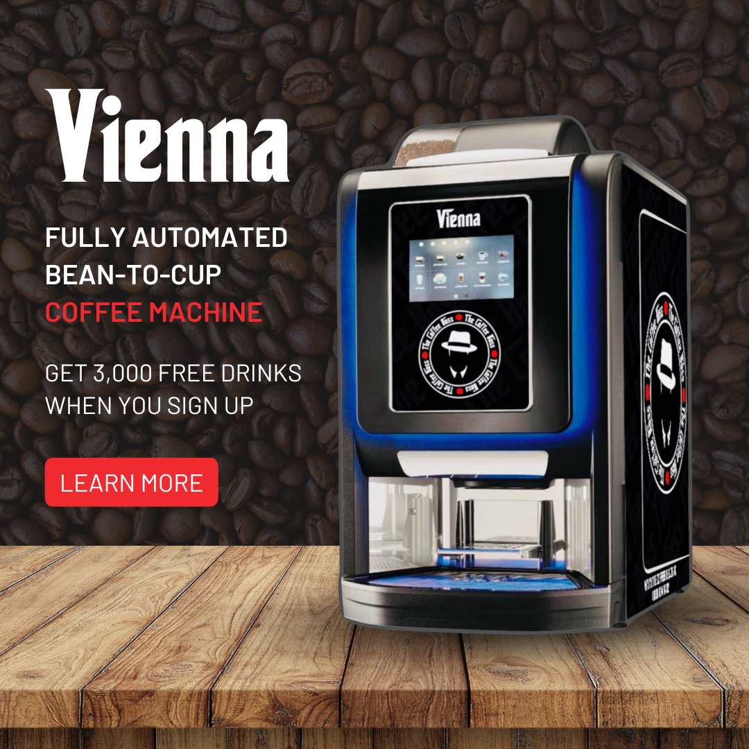 Designed with a passion for excellence, our coffee machines are meticulously engineered to deliver an unparalleled #coffee experience 🙌

Invest in a Vienna coffee machine today and experience the transformation it brings to your business – one cup at a time ☕️