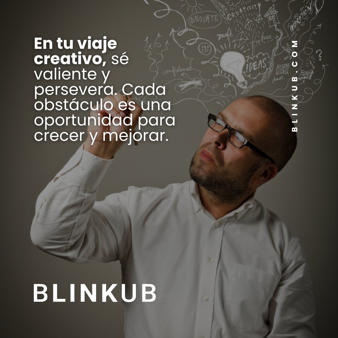¡Desata tu genio creativo! 🎨✨ Como creador de contenido, tu imaginación es tu mayor superpoder. 💡🚀 Libera tu mente y deja fluir palabras que cautiven y emocionen. 🖋️✨ #Blinkub #CreadorDeContenido #Creatividad #Mente #Emociones #Imaginacion
