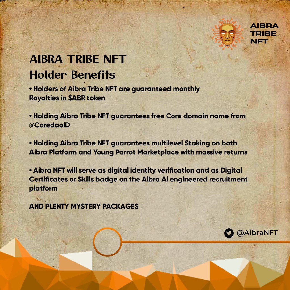 Aibra Tribe NFT🟧 tweet media