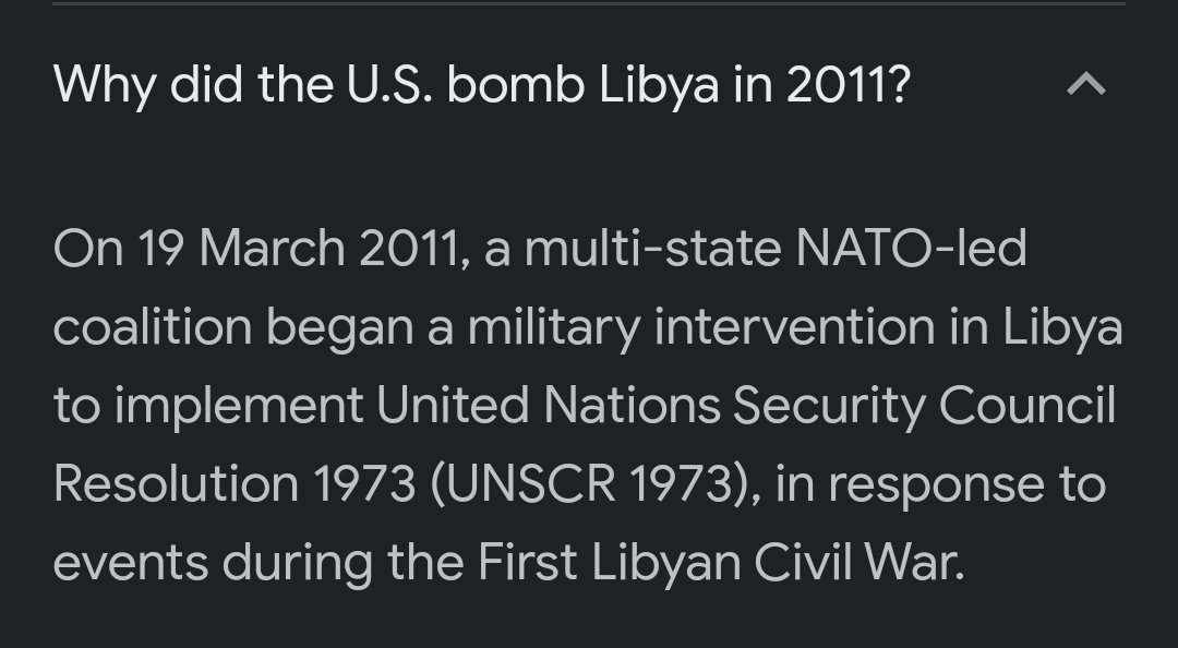 nerdongaming's tweet photo. @etheralwizard @MatthewJshow @HillaryClinton You left out the whole part that explained there was a civil war going on in the United Nations took action to resolve it. Got to read the whole book of my man not just the parts that support your narrative https://t.co/Vjp5lGIxz5