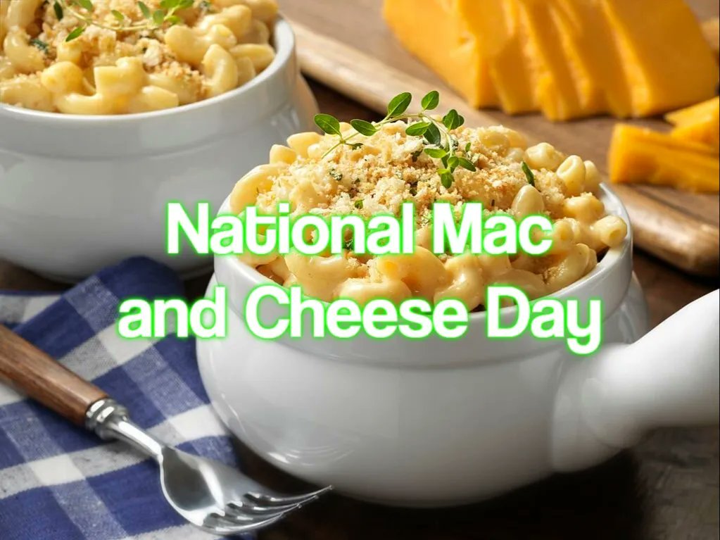 MonadnockUW's tweet photo. Did you know that today is National Mac &amp; Cheese Day? For some fun history and tips on how to celebrate, check out https://t.co/ctSaYapeUd https://t.co/frgE5EqvGy