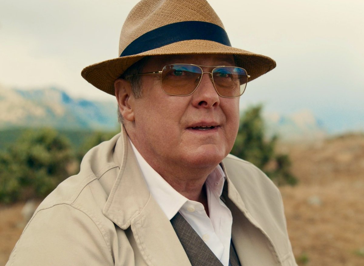 AbdulGudi's tweet photo. Goodbye, Rêd! Räymond Réddington's death in BlvckList was as fitting as a perfectly tailored suit. Cheers to a cheeky exit for an unforgettable character! 

The man in the hat! 🎩 
The concierge of crime!

For those that muted the words😂😂 https://t.co/Ydg9fiksEd