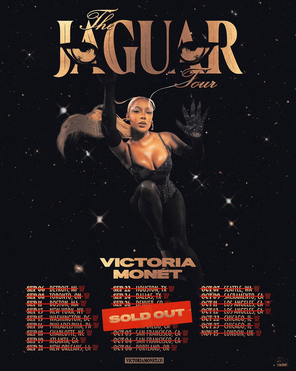 VictoriaMonet's tweet photo. Y’all my mind is BLOWN!!! 😭 you sold out this entire tour in minutes I’m gonna cryyyyy! 😪🤧🤗🥵😍🥹

You are the absolute best!! I did not expect all this but I’m so happy you really like me 😂🥹🥹 I love you and I absolutely can’t wait to see you/meet you all in person 🤎 cheers to the tribe we sold out our first tour babyyyyy 🥂 thank you God thank you Team thank you YOU!!! 🙌🏾