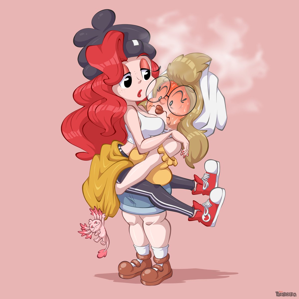 Not Cajarito 🔞 on Twitter "Silly girls doing the silly pose"