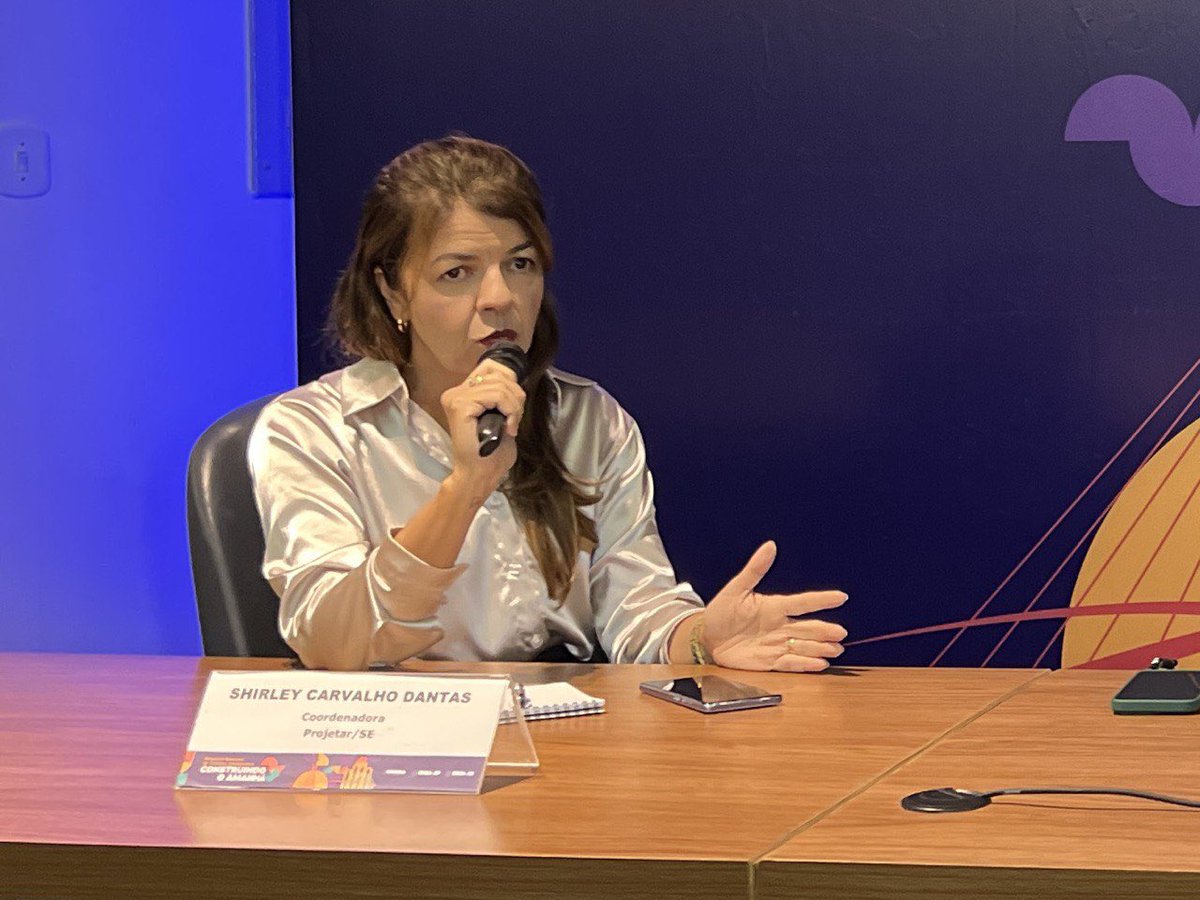 Projetar_SE's tweet image. Segundo Shirley Dantas, “a metodologia BIM é uma importante ferramenta de trabalho que aproxima os fazeres da Arquitetura e da Engenharia, o que permite um ganho enorme para a execução das obras públicas”. #governodesergipe #banese #crease